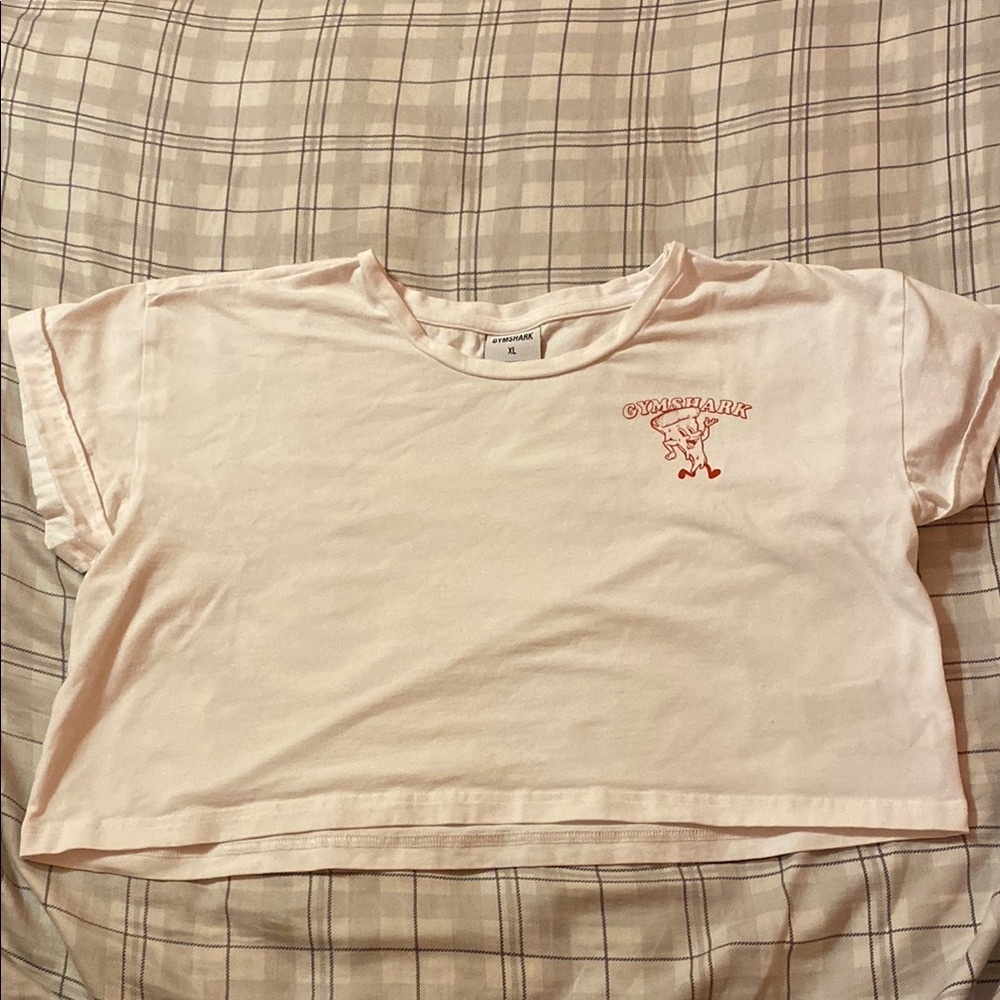GymShark Pizza Co. Cropped Tee